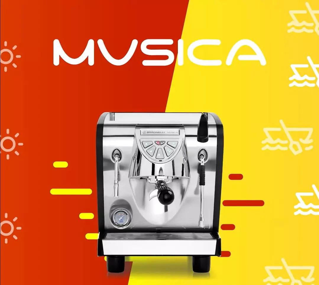 Kávovar Musica Standard. Zdroj obrázku: Nuova Simonelli Kávovar Musica Standard.